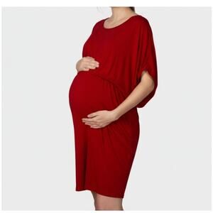 Old Navy Maternity XXL Red Dress NEW NWT
